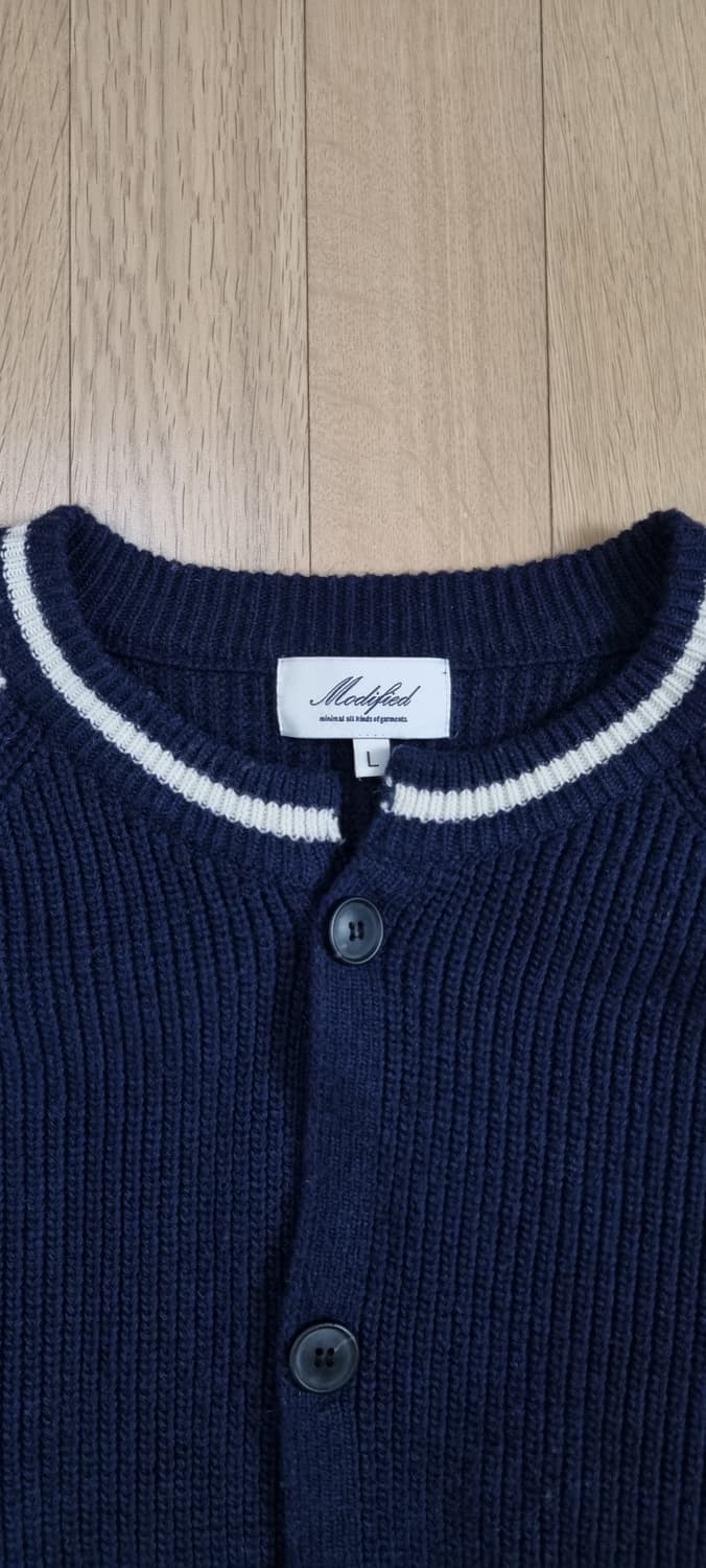 모디파이디 레글런 니트집업 L _ 남성 상품이미지9