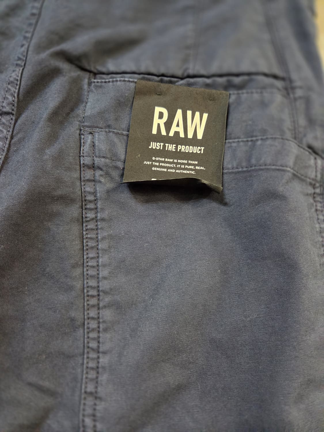 G-Star RAW 네이비 면바지(W28/L32)남여공용 상품이미지5