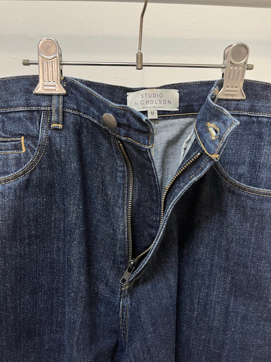 스튜디오 니콜슨 데님 버뮤다 쇼츠 상품이미지3