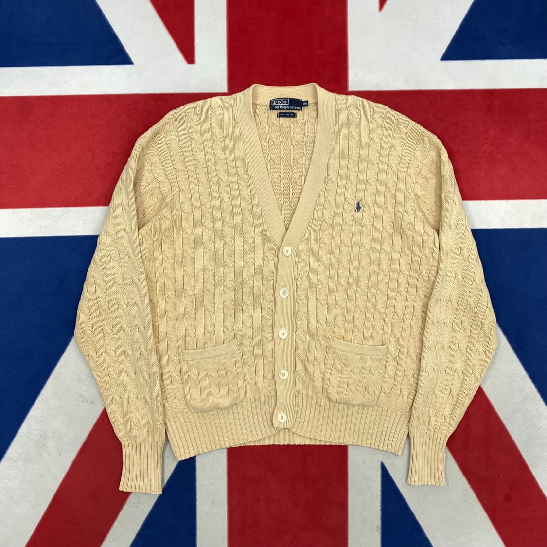 폴로 가디건 95 실측 L  상품이미지1