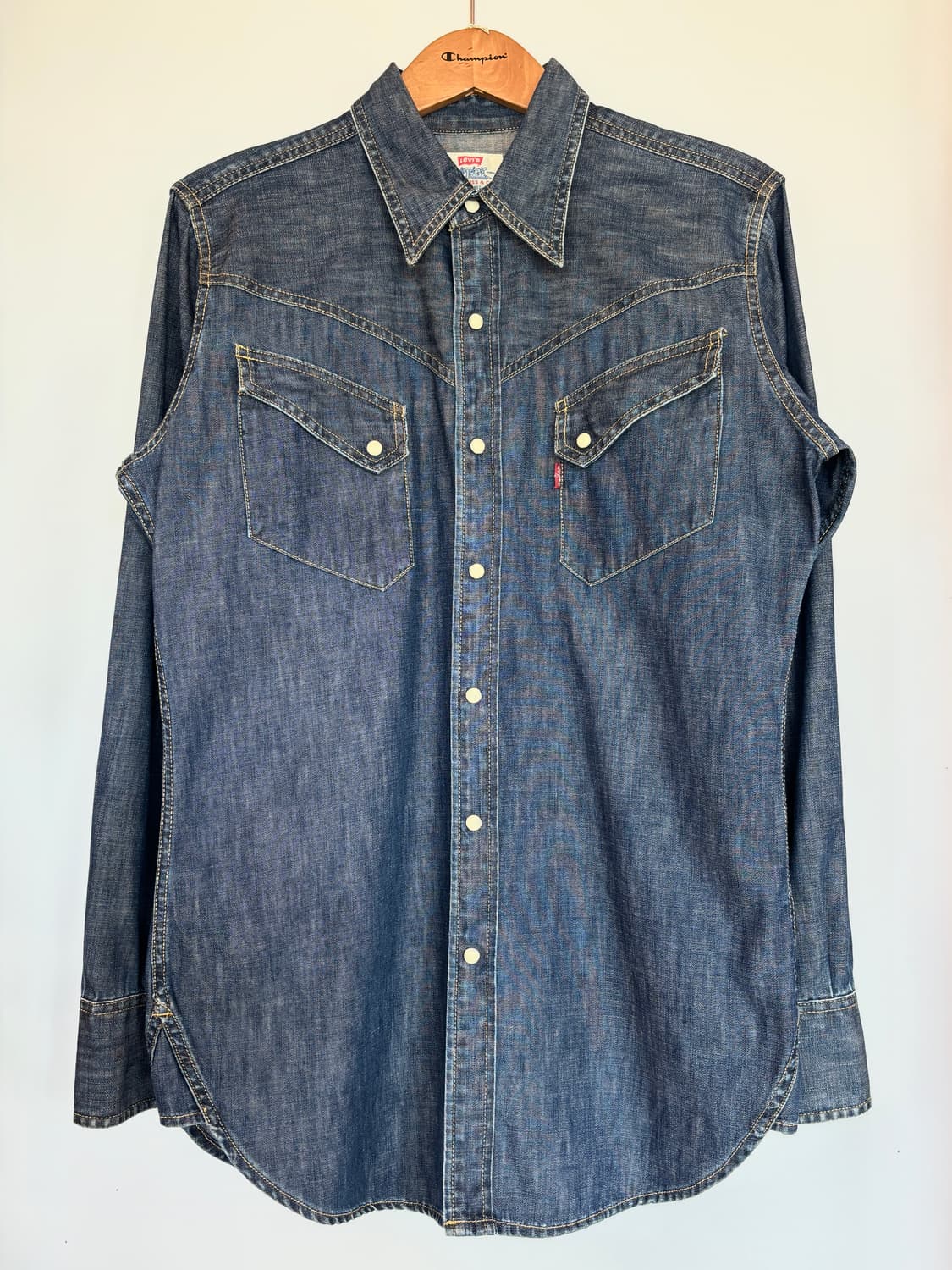 Levis 웨스턴 데님 셔츠 상품이미지1