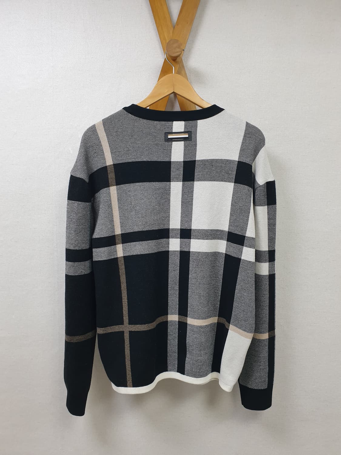 [xl/105/정품/23년] 보스골프 풀오버 체크 니트 상품이미지10