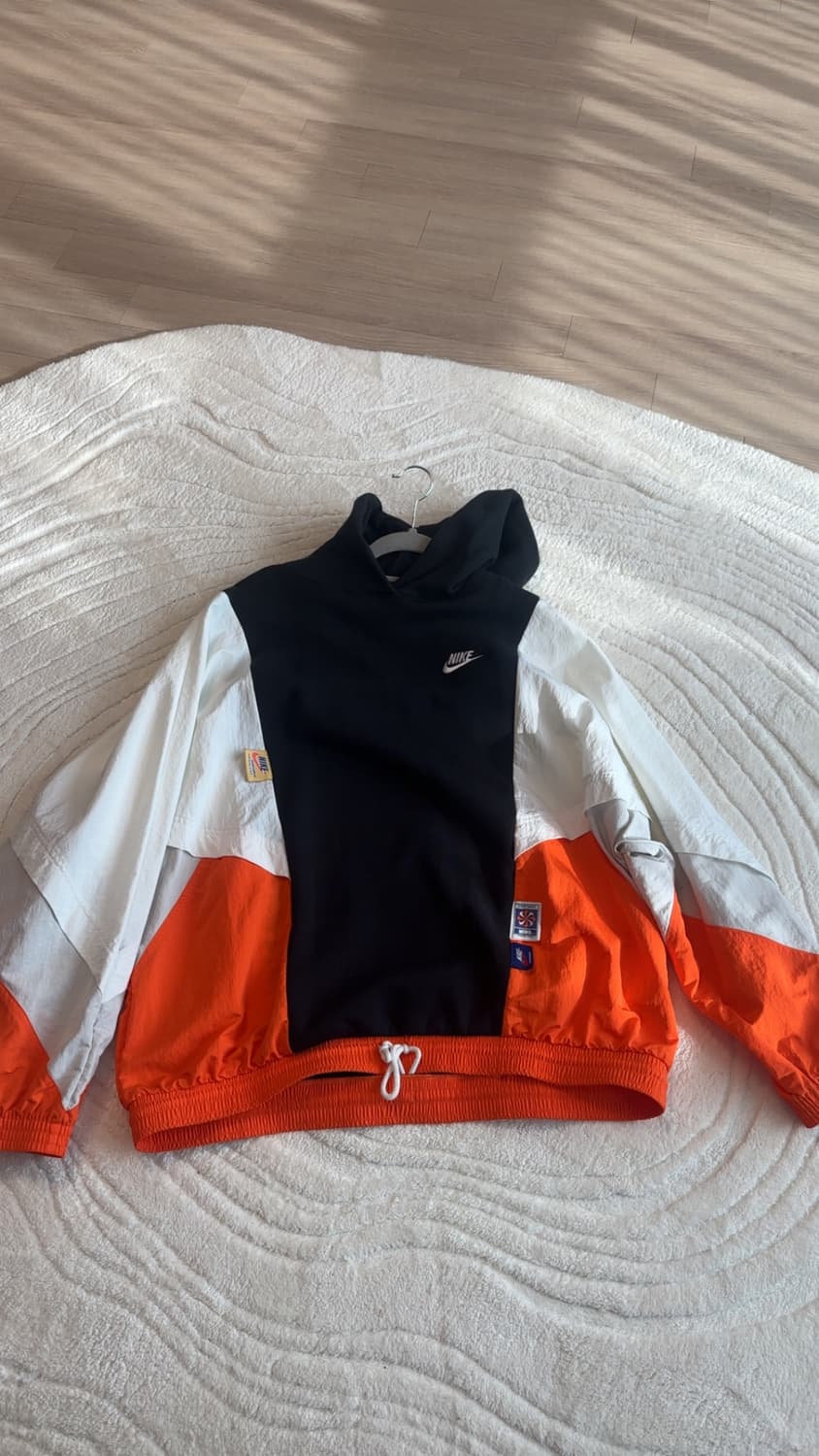 나이키 컬러블록 후드 바람막이 XL 상품이미지1