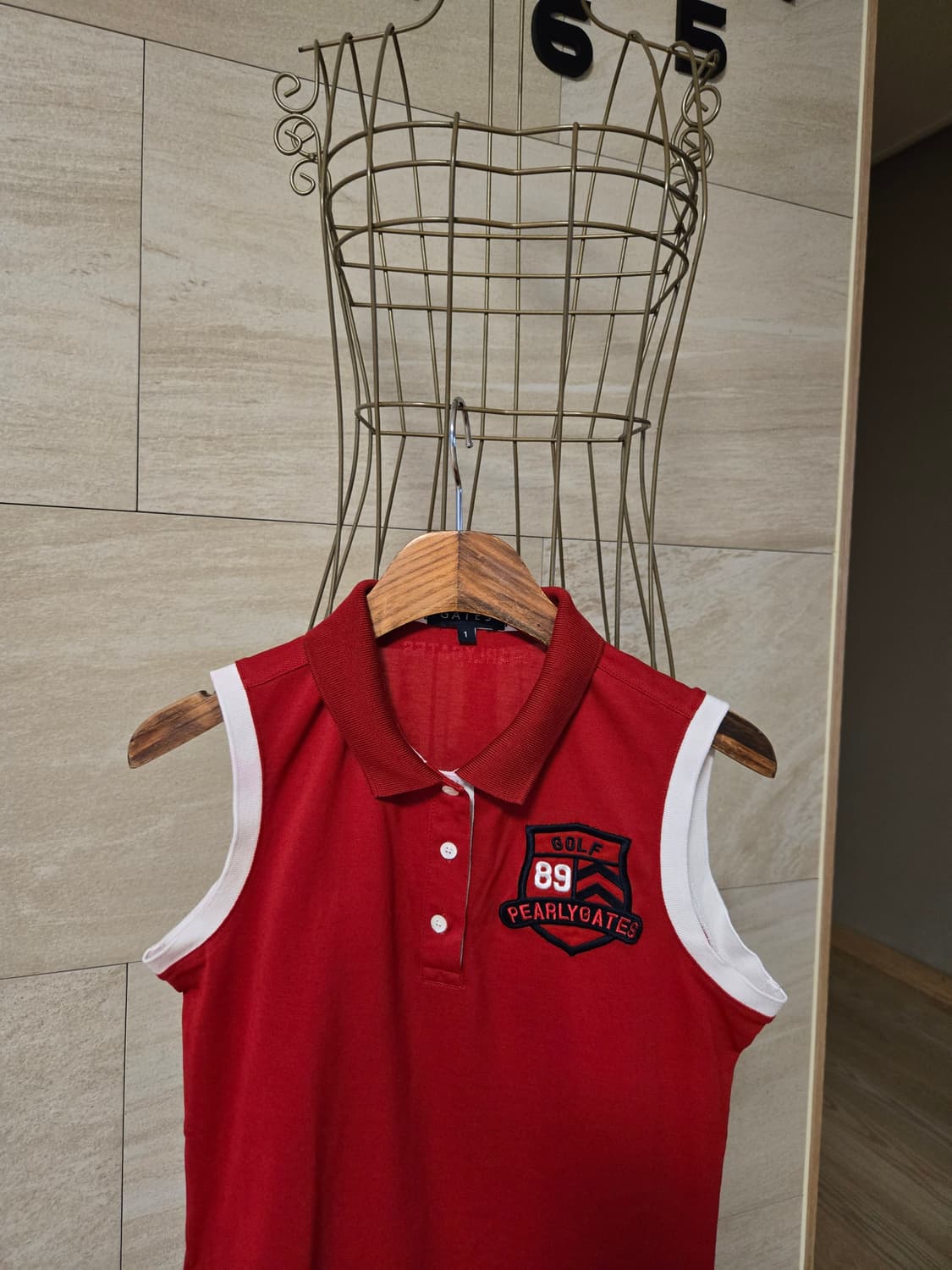 [1] 파리게이츠 여성 골프티 상품이미지2