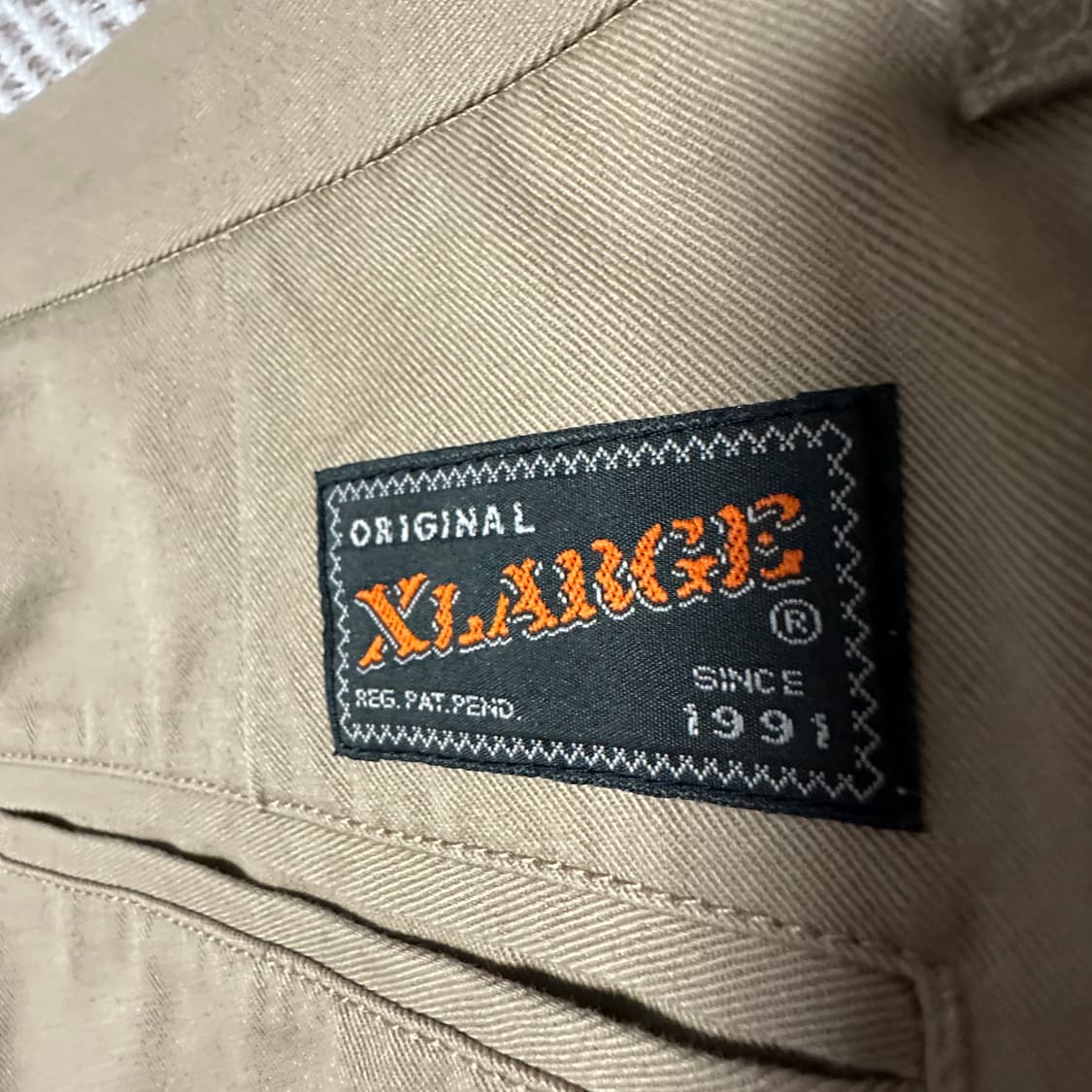 X-LARGE work pants beige 상품이미지5