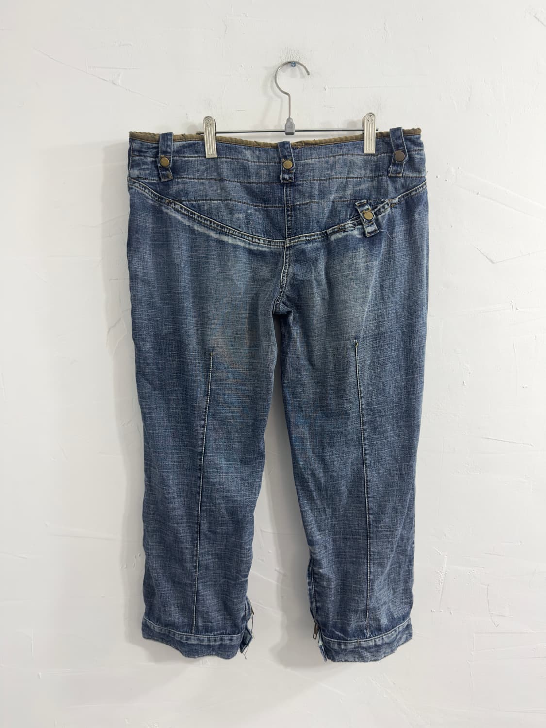 andrew mackenzie denim capri pants 상품이미지5