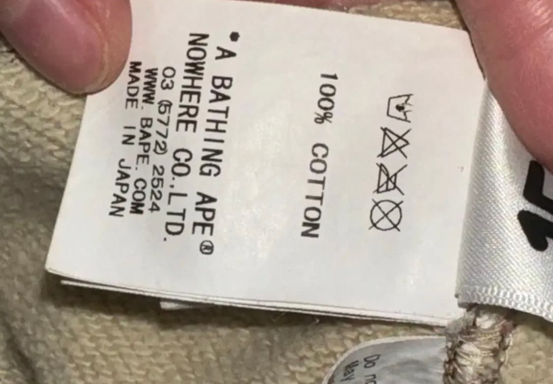 베이프 체크 샤크후드 s 상품이미지2