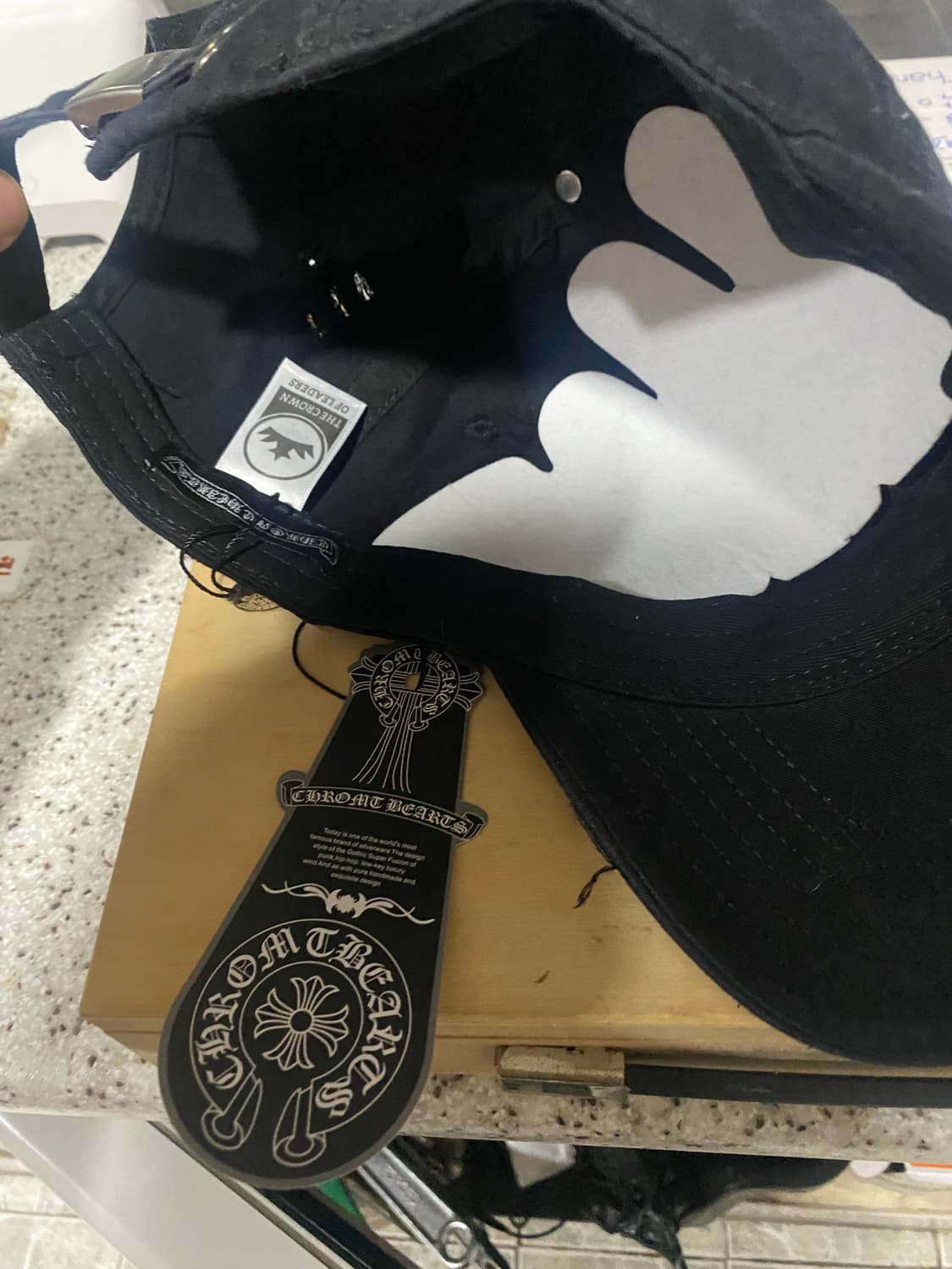 블랙 볼캡(새상품) 상품이미지4