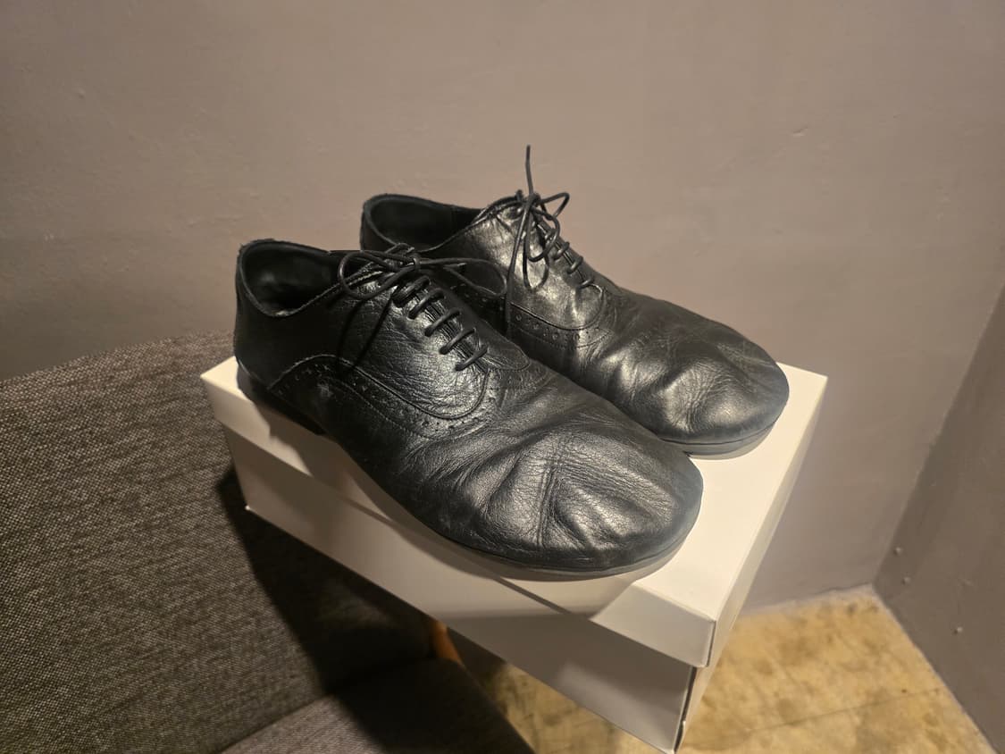 꼼데가르송 옴므플러스 퍼포레이티드 디테일 브로그 더비 옥스포드 상품이미지1