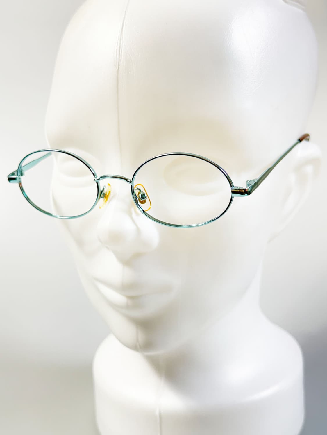 90s EYE WORLD 민트 슬림 오벌 메탈 빈티지 안경 상품이미지8