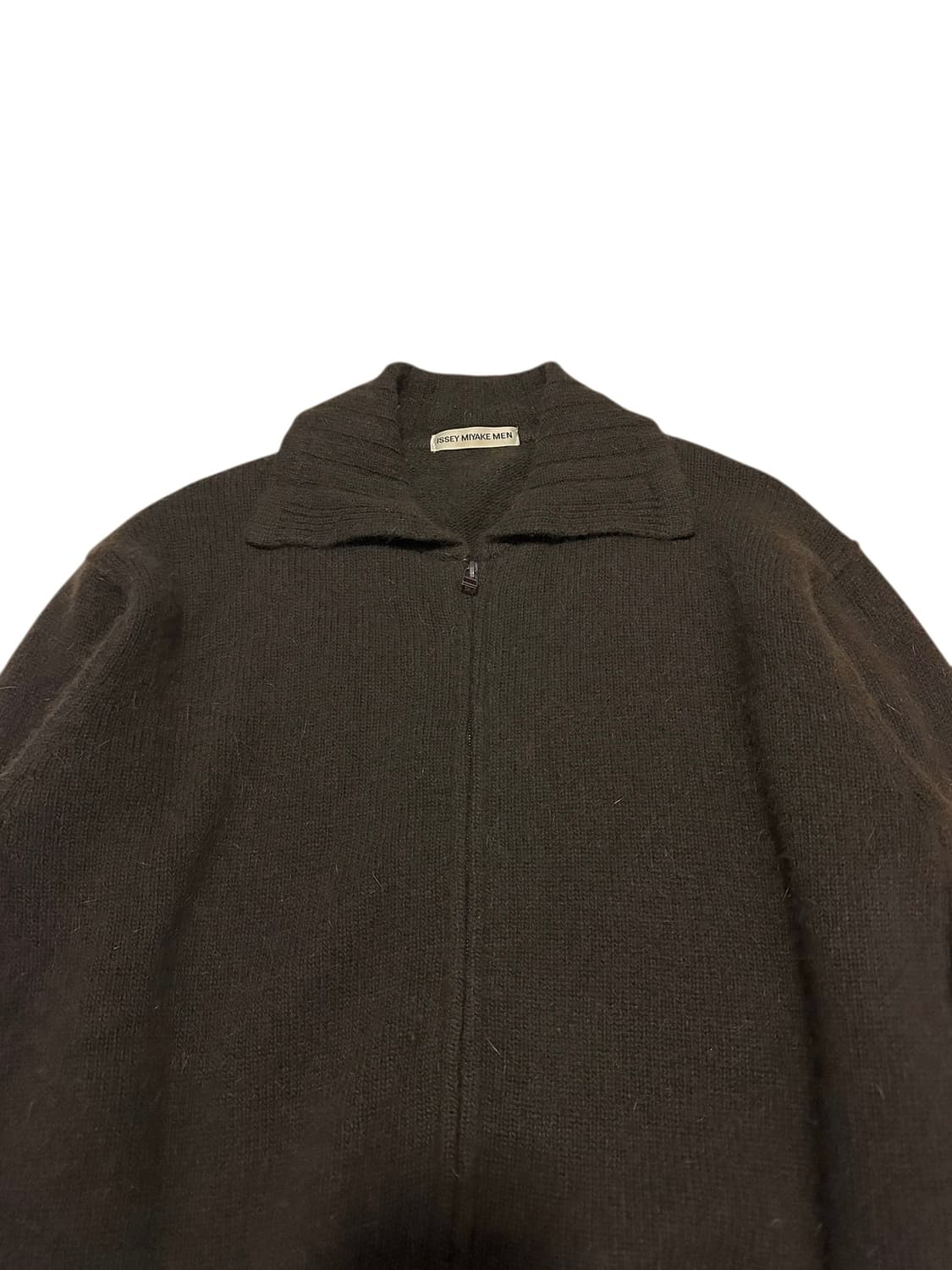 이세이 미야케 맨 니트 집업 상품이미지2