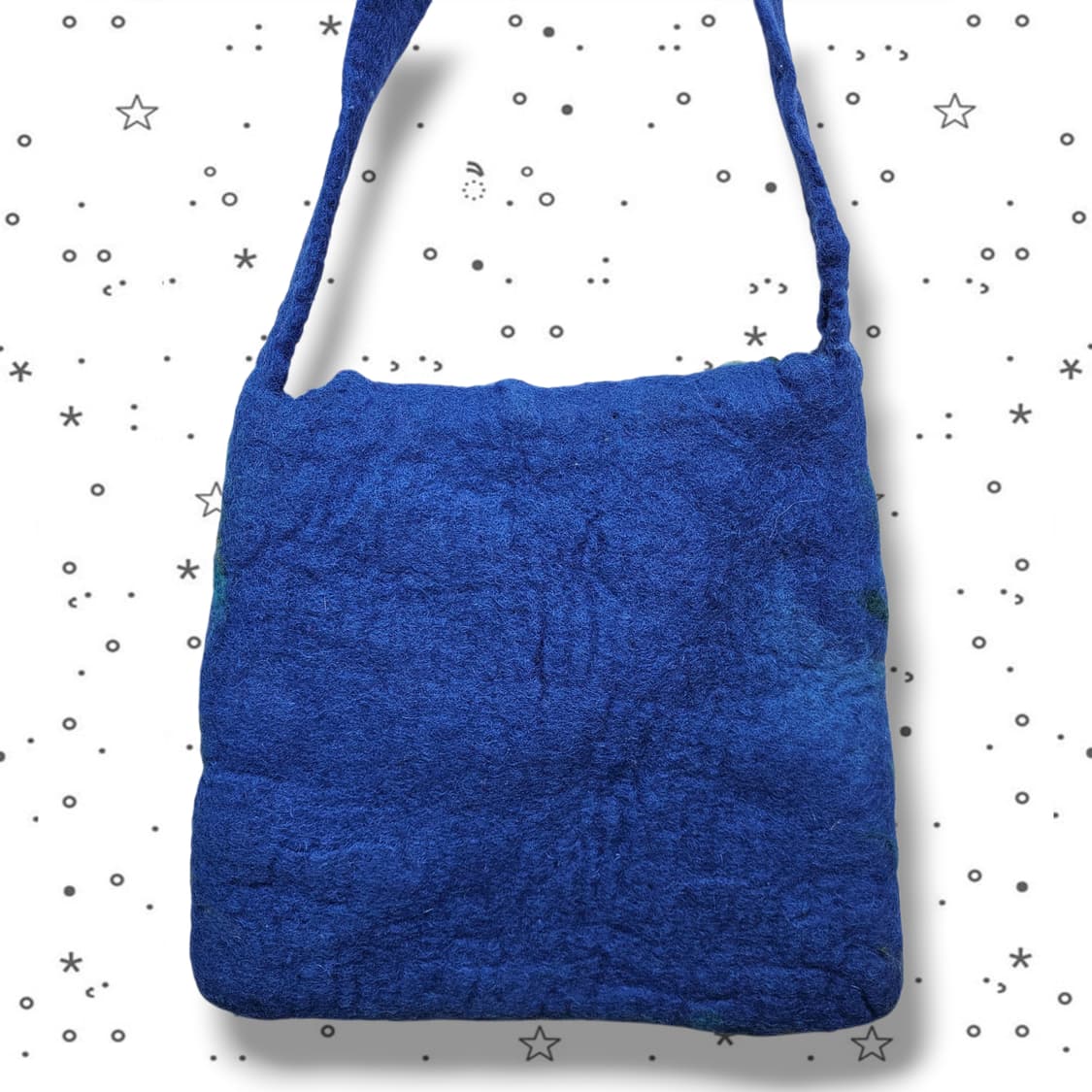 VTG 폼폼 펠트 크로스백 가방 상품이미지3