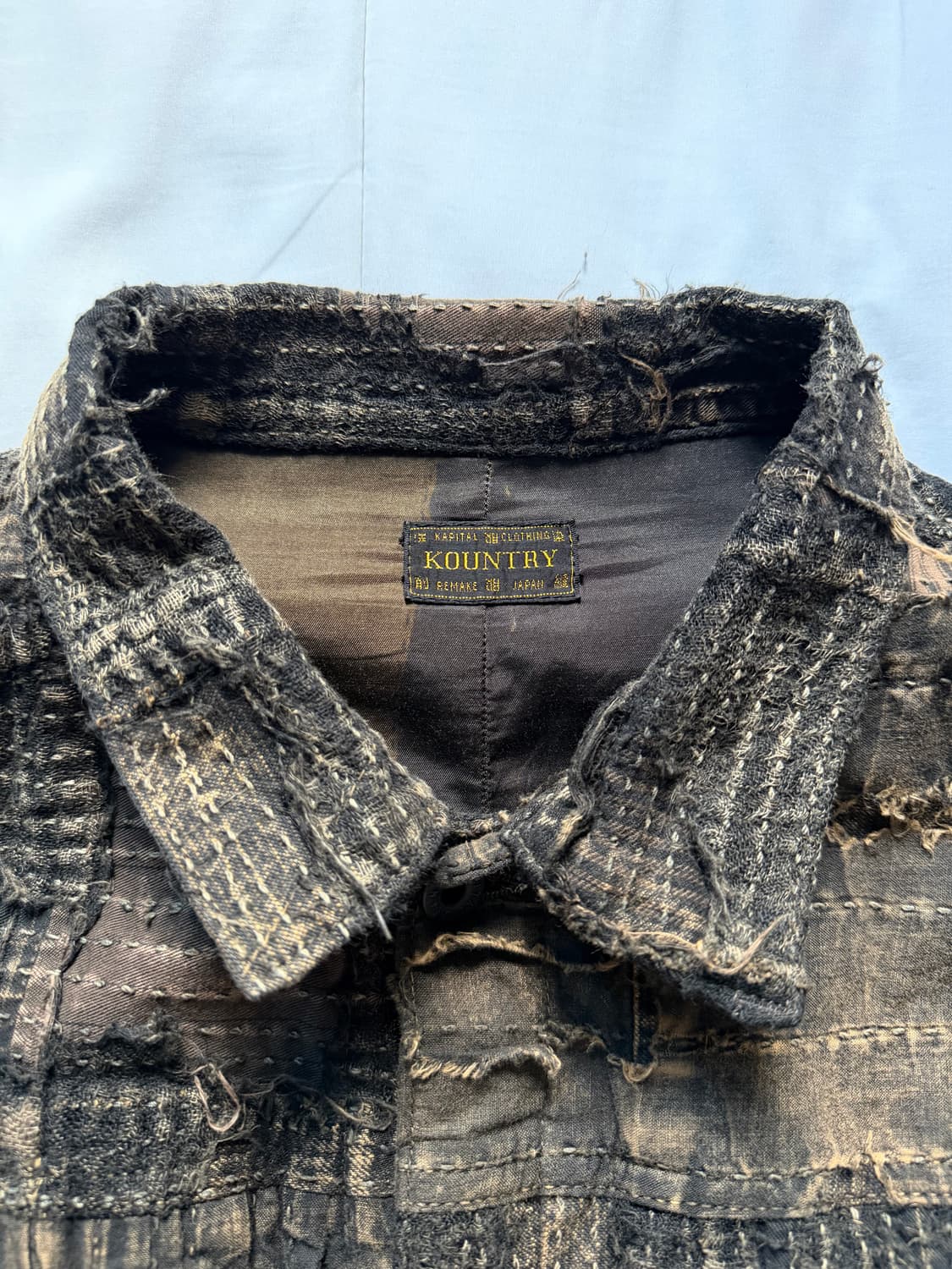 [5사이즈] 캐피탈 블랙 티 코어 보로 자켓  상품이미지4