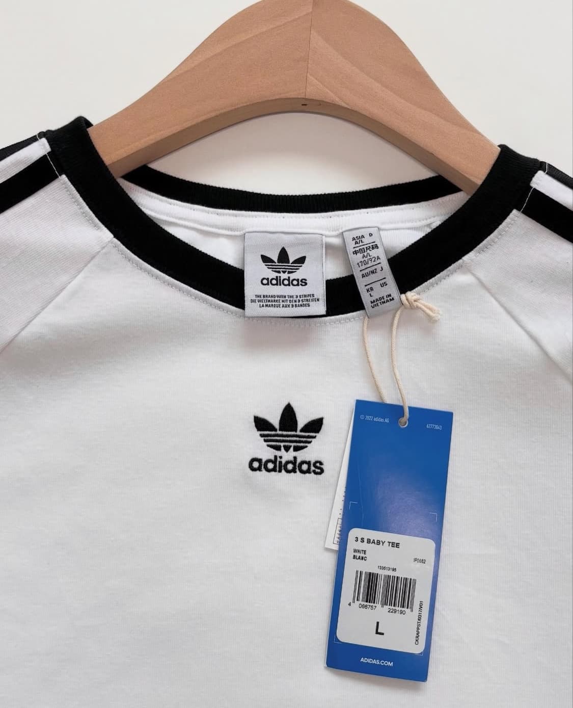 Adidas 아디다스 화이트 링거티 상품이미지6