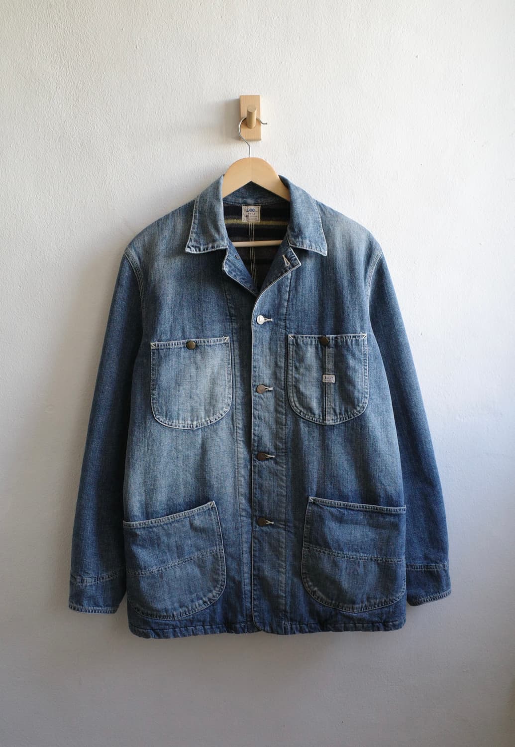 리 91-lj 데님 커버올 자켓 상품이미지1
