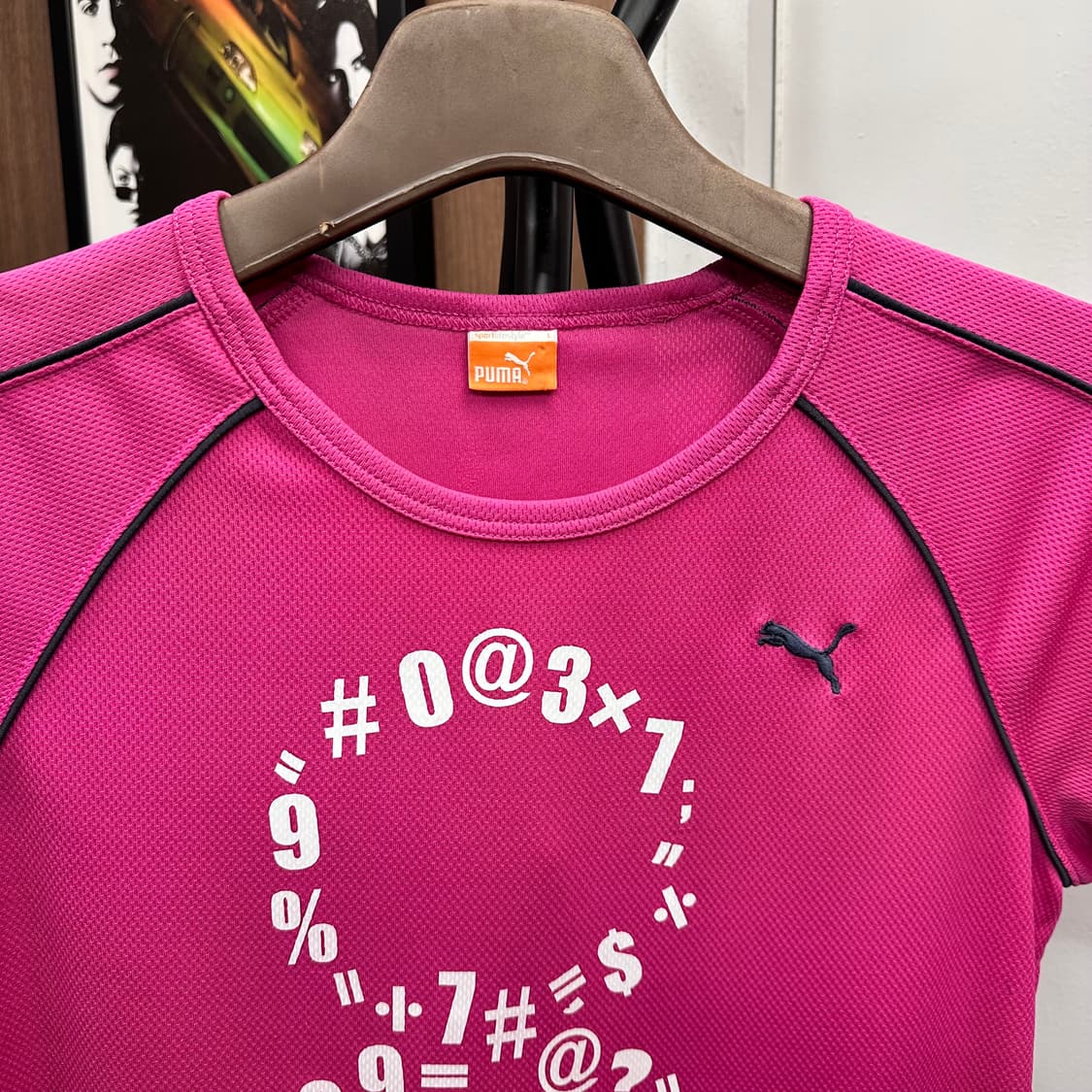 Puma, Plum Lettering Jersey Top 상품이미지3