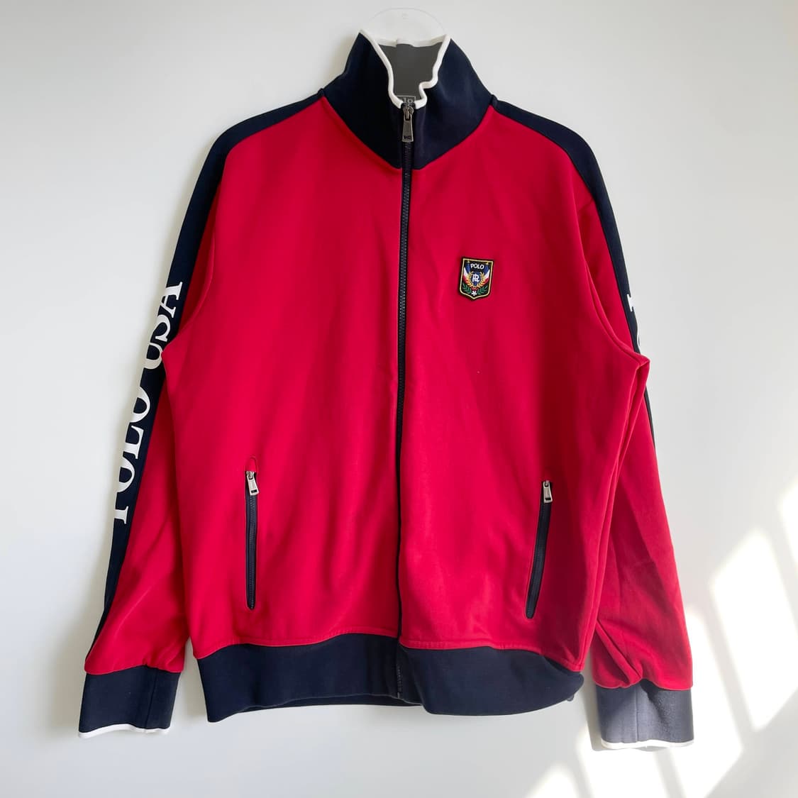 A2 폴로랄프로렌 USA 더블니트 트랙탑 M사이즈 상품이미지1