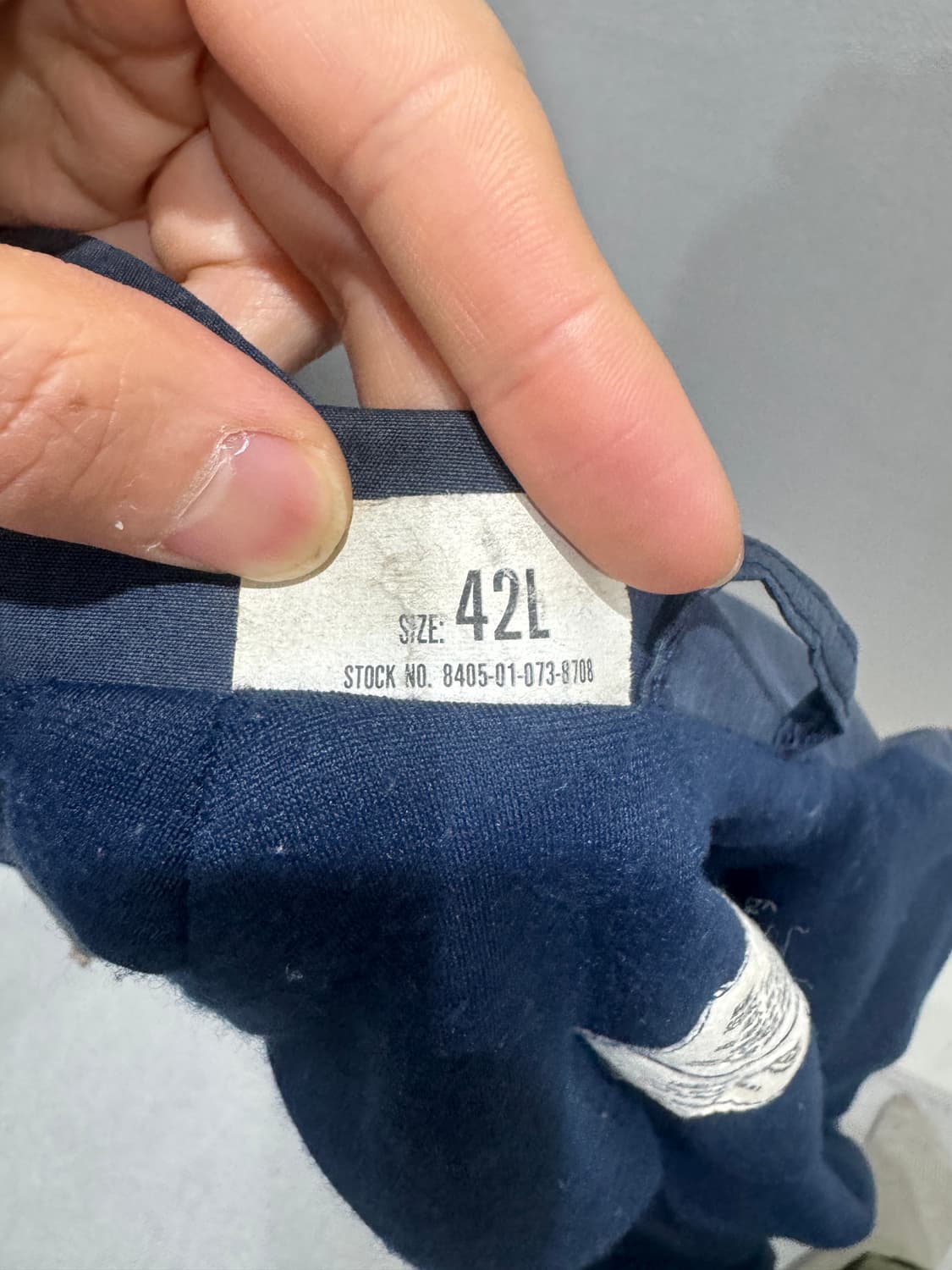 80s USN 미해군 유틸리티 자켓 42L 상품이미지8