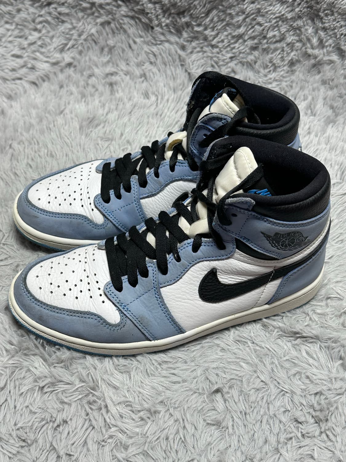 (260)조던1하이 OG 유니버시티 블루 풀박스 중고 상품이미지3