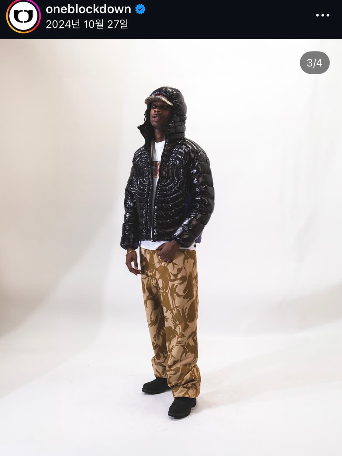 One Block Down 경량패딩 M사이즈 새상품 상품이미지4