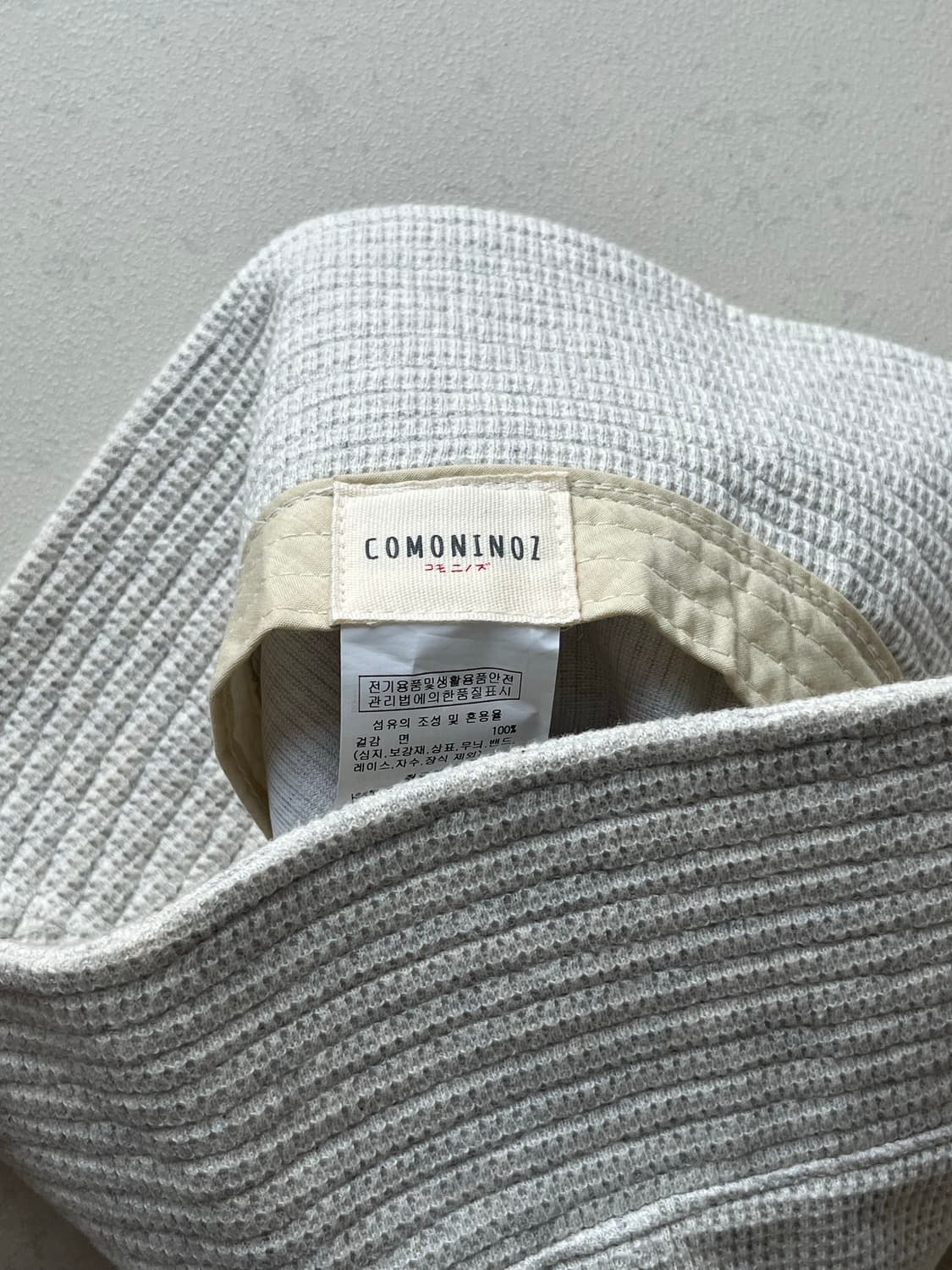 꼬모니노즈 모자 버킷햇 상품이미지2