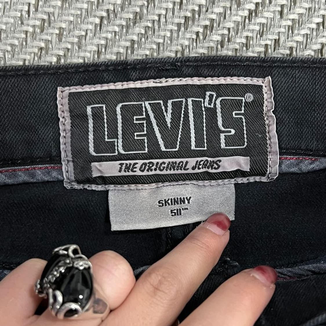 리바이스 스키니 511 다크팬츠 v0775  상품이미지6