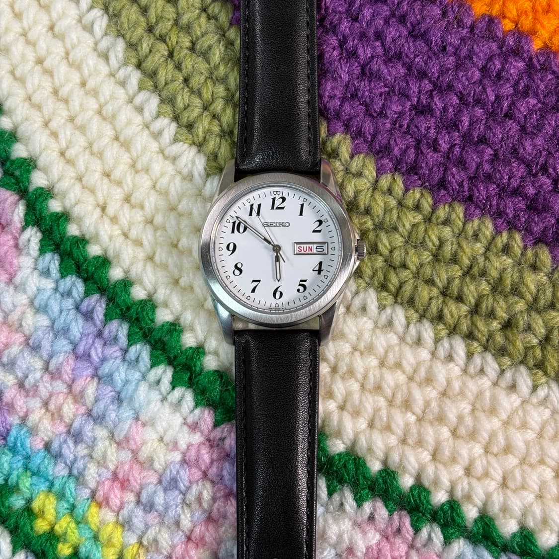 빈티지 세이코 데이데이트 쿼츠 상품이미지1