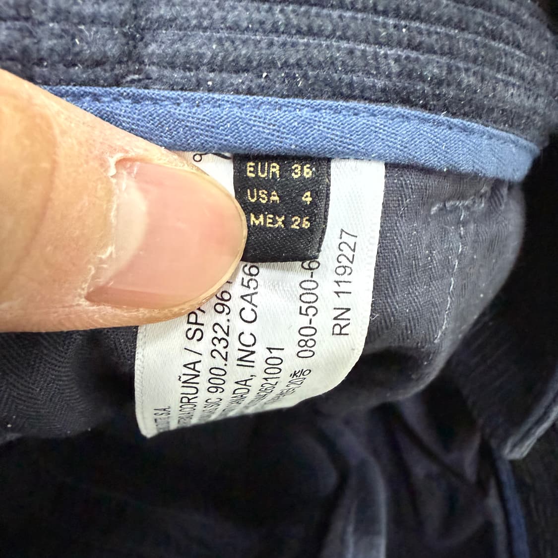 [55] 마시모두띠 코듀로이 와이드 팬츠 0106T1 상품이미지4