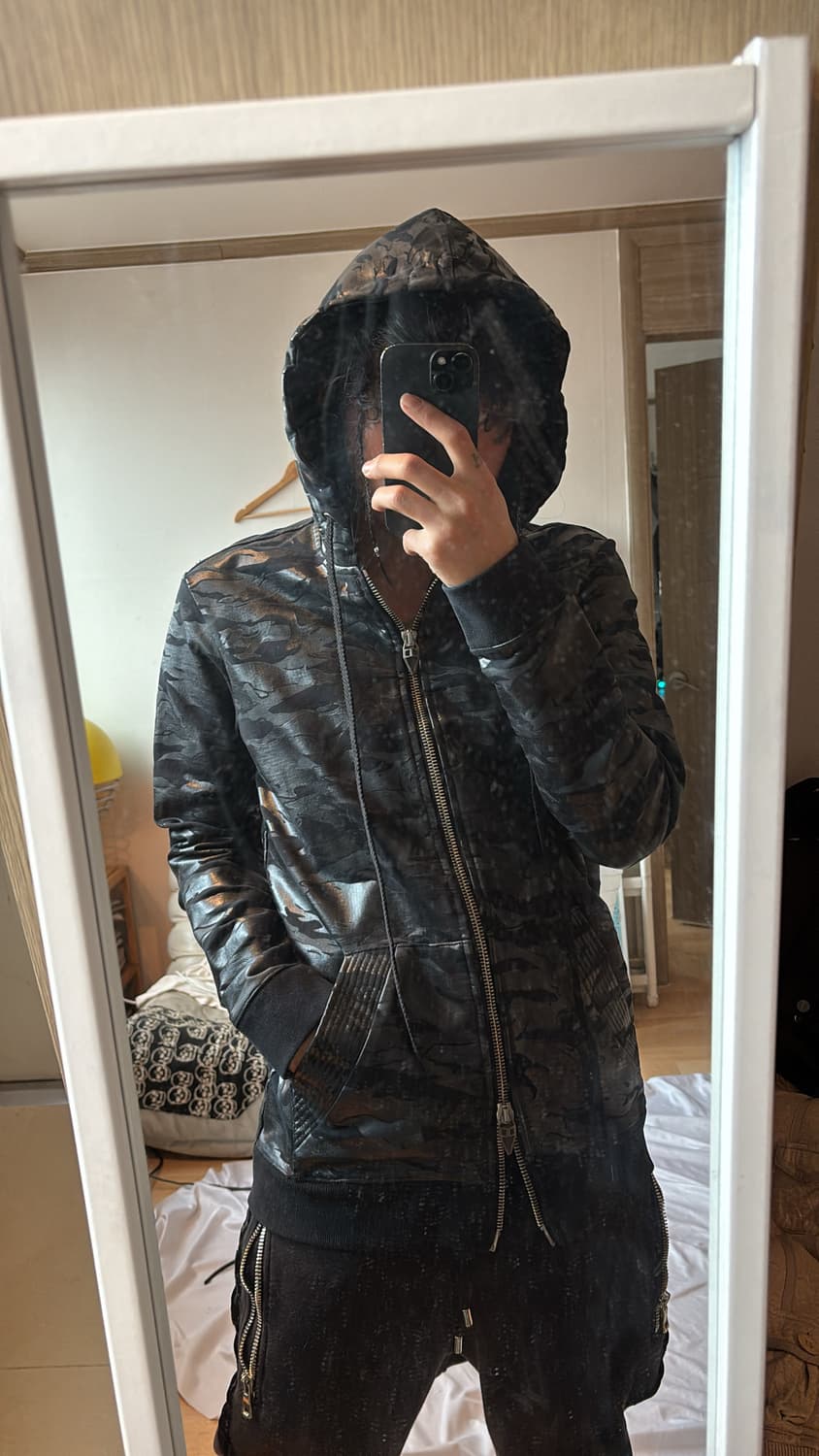 Artisanal Waxed Hoodie 상품이미지2