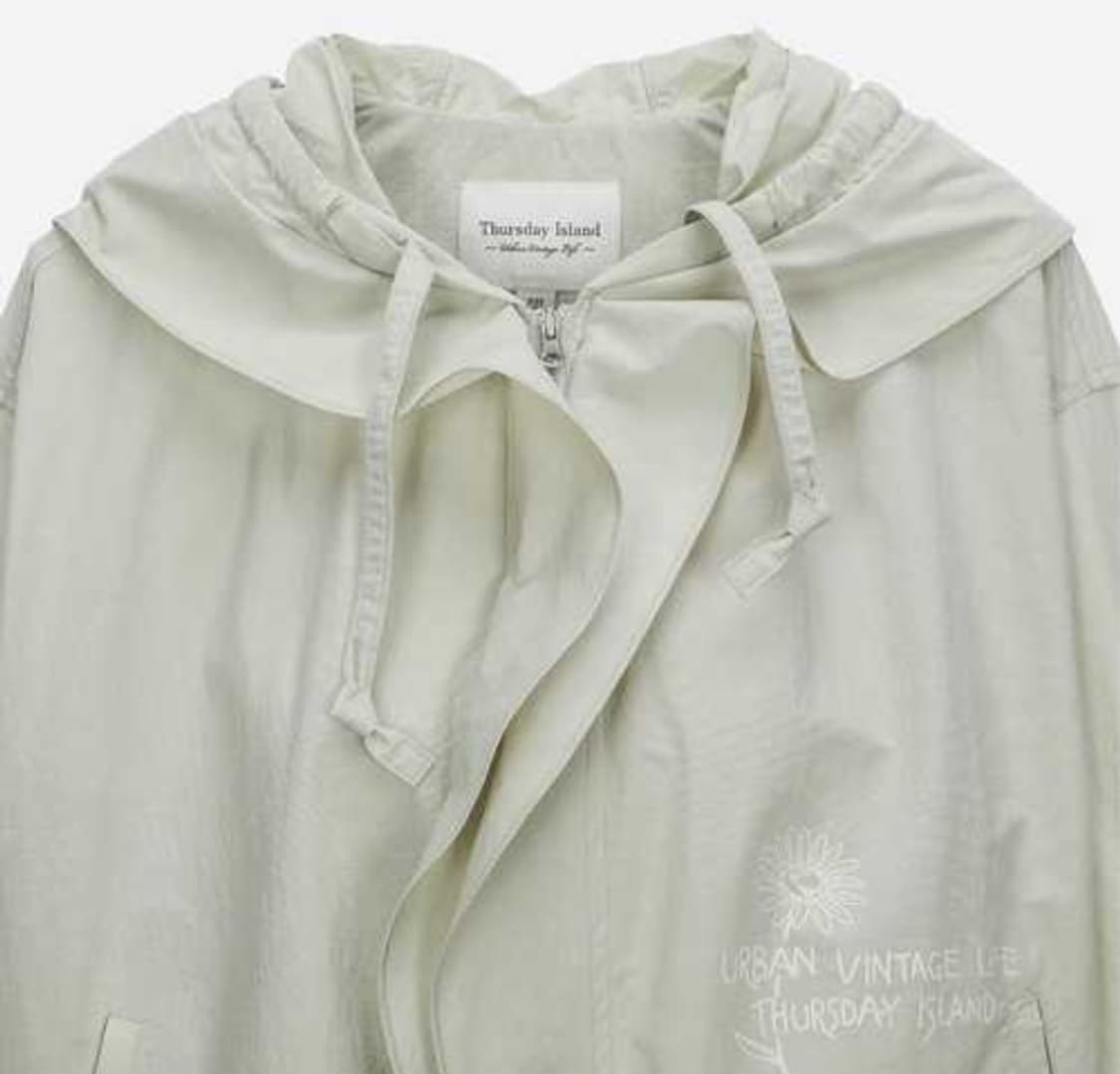 써스데이아일랜드 후드 집업 바람막이 M사이즈 상품이미지7