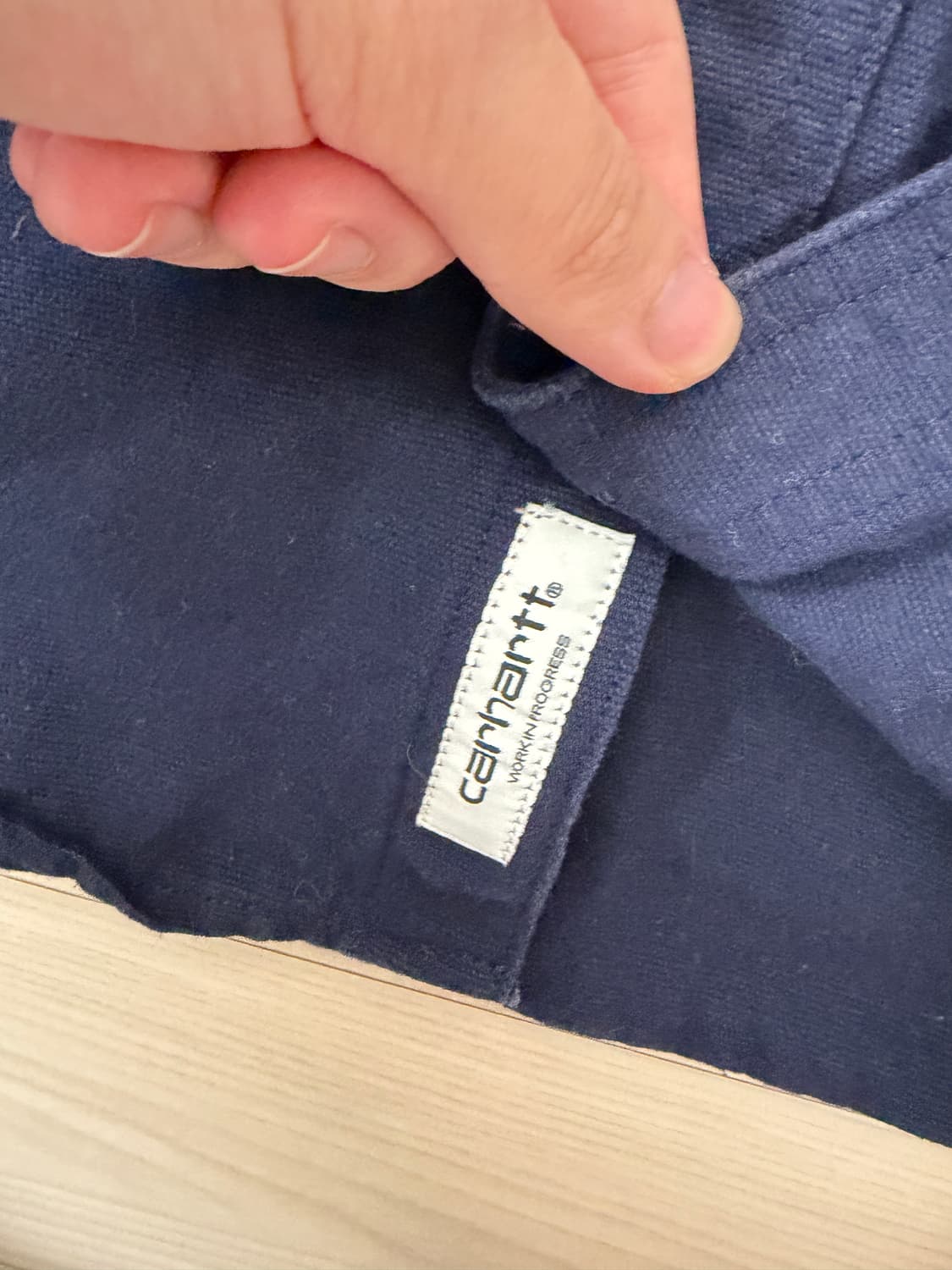 칼하트 토니 셔츠 네이비 상품이미지4