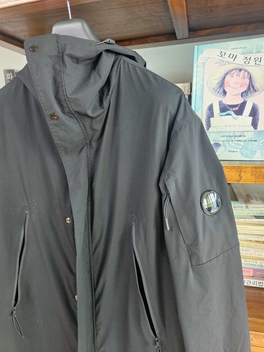 씨피 cp컴퍼니 프로텍 코트 자켓 팔아요 바람막이 나일론 바람막이 100 상품이미지3