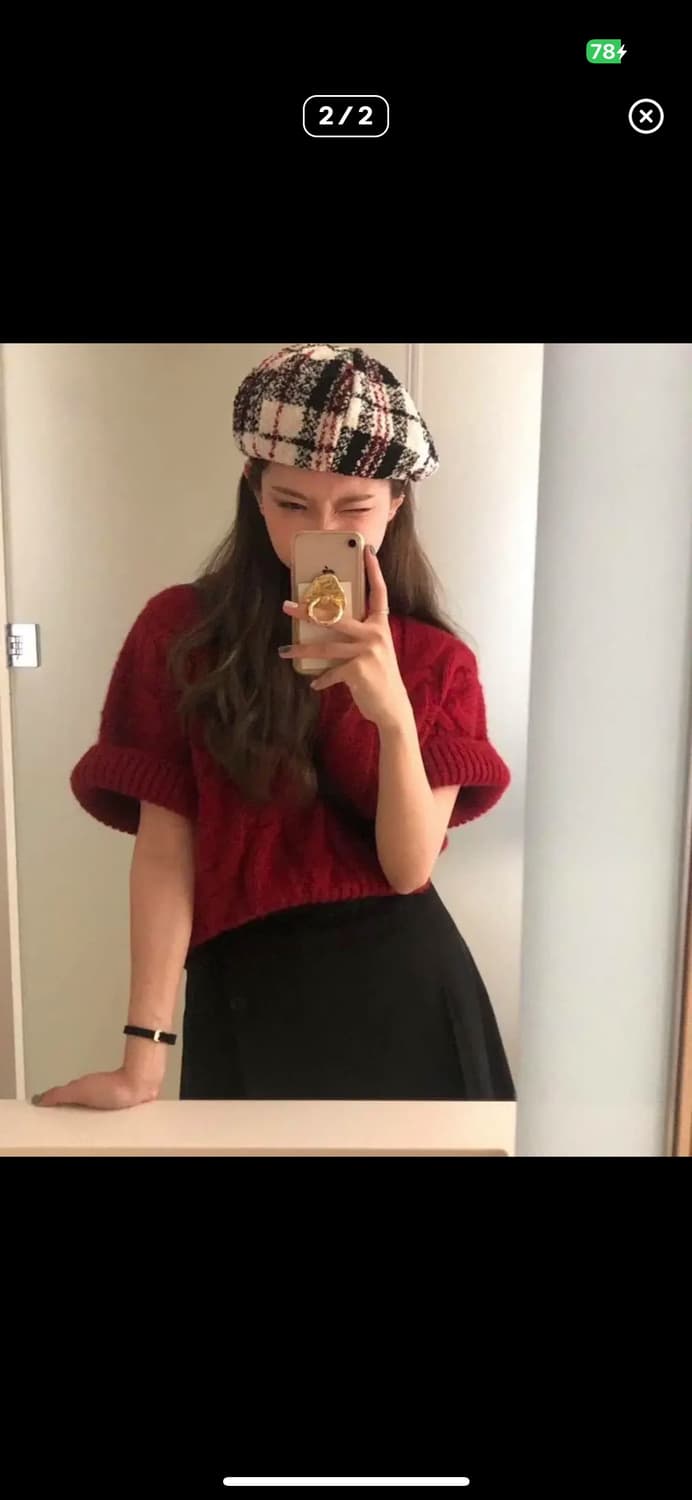 아카이브제이투유 캐롤 하프 스웨터 상품이미지1