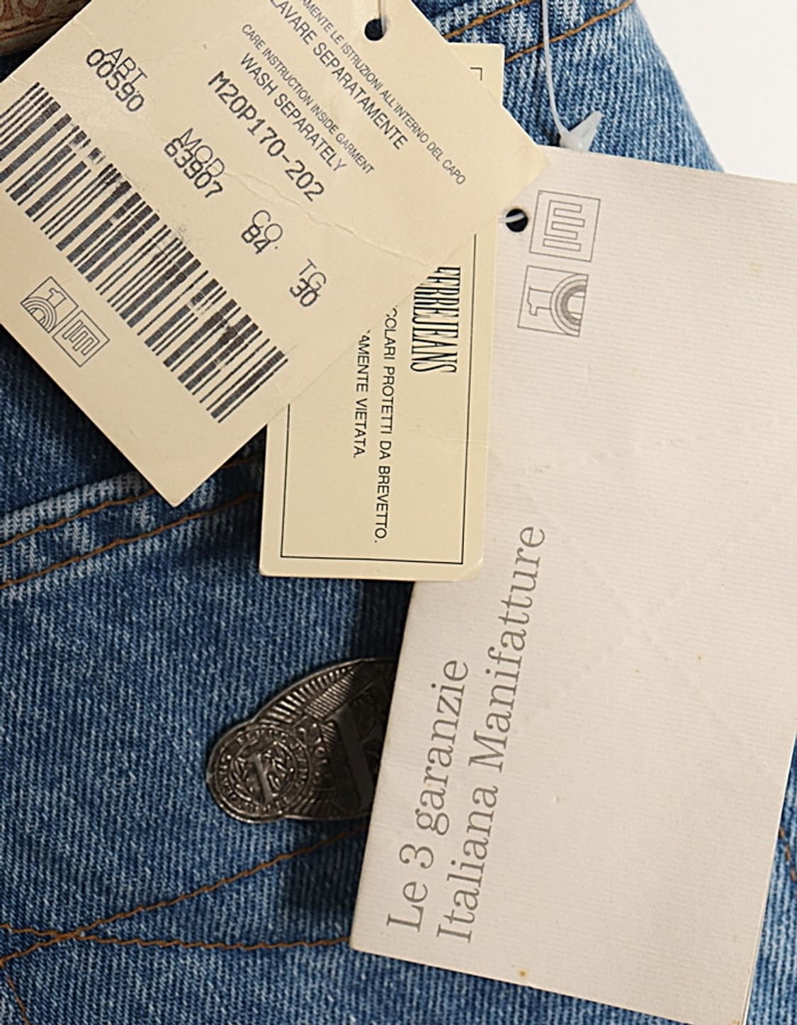 FERRE JEANS Denim Pant (28~29) DeadStock 상품이미지7