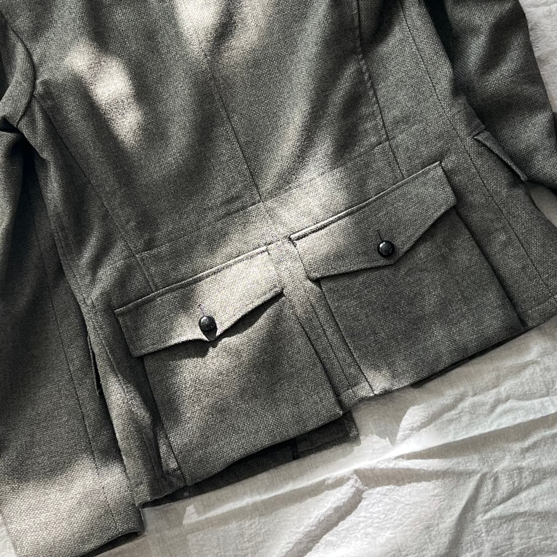 발렌시아가 울 밀리터리 자켓 상품이미지6