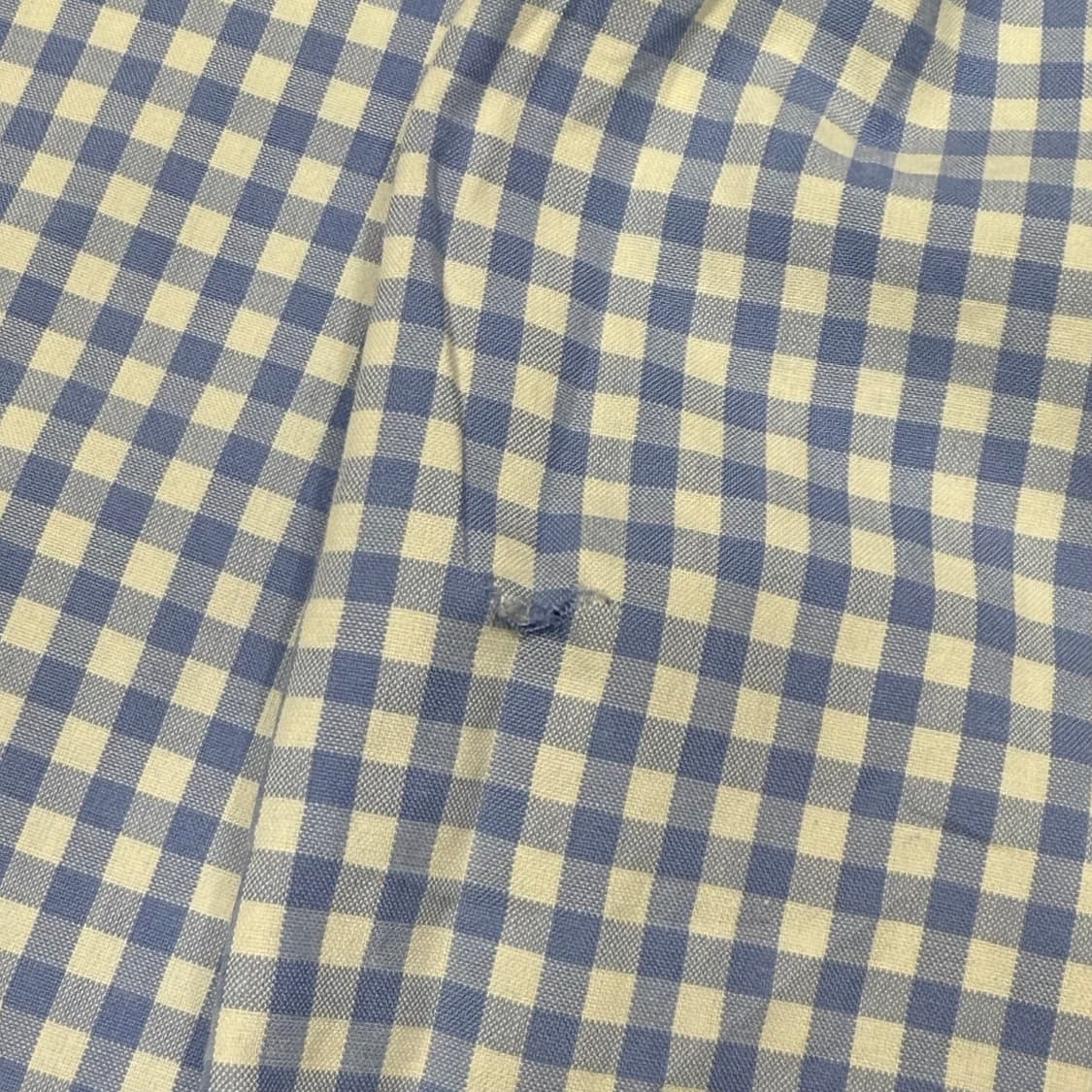 [M] 랄프로렌 클래식핏 하늘색 깅엄체크 반팔셔츠 상품이미지8