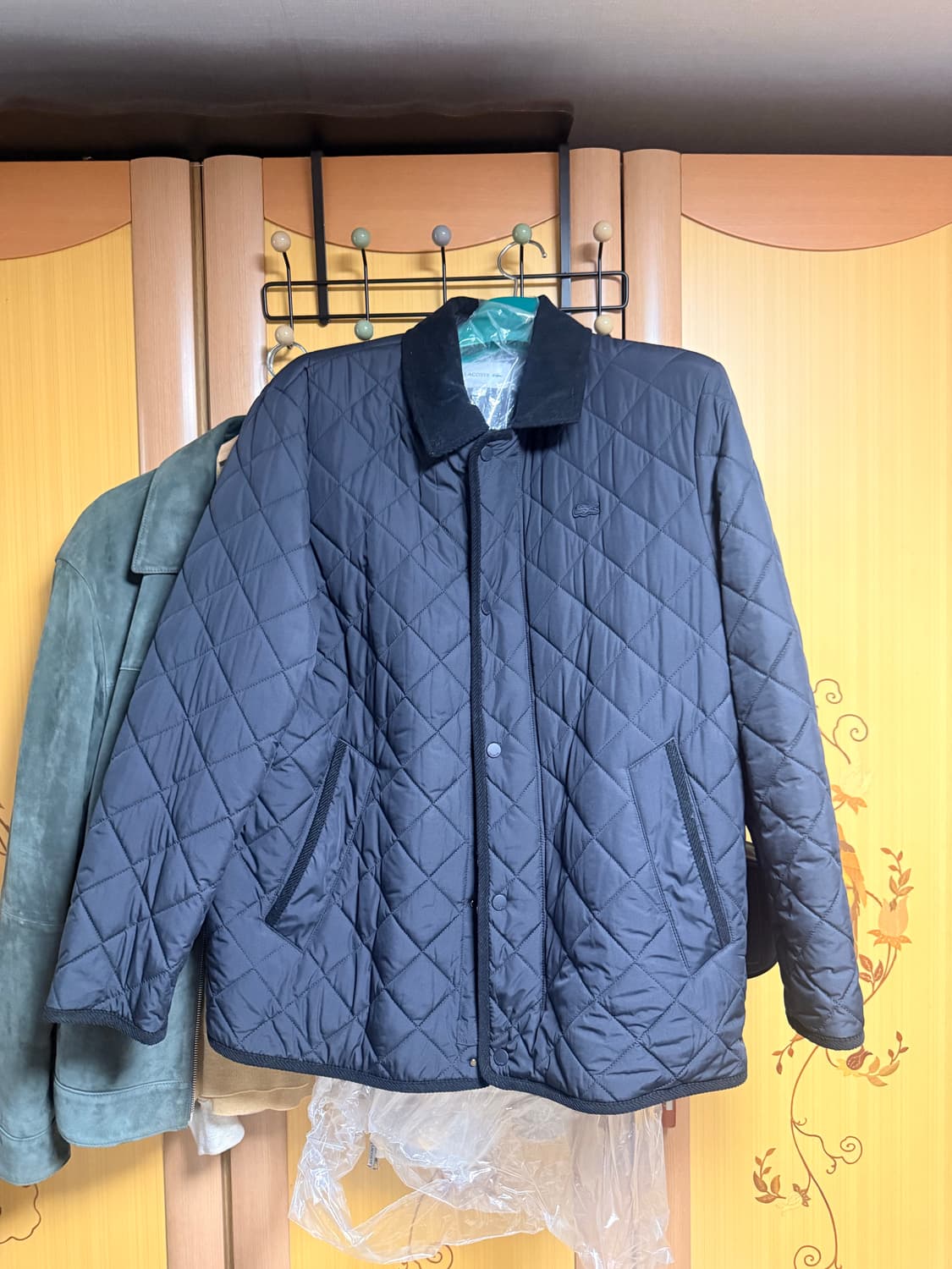 라코스테 퀼팅 자켓 상품이미지1