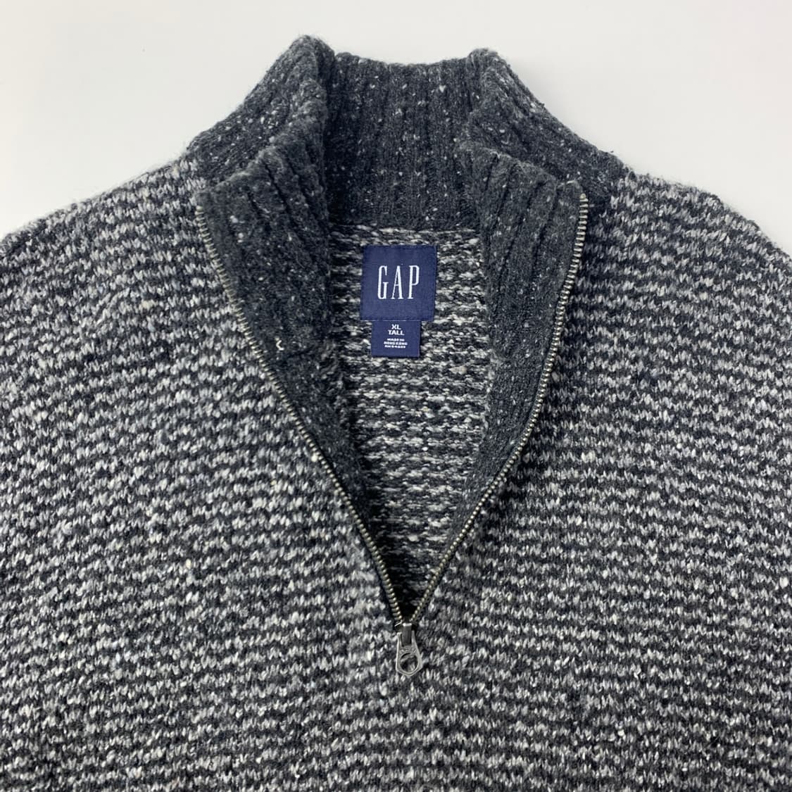 [XL/정품] Gap 갭 반집업 니트 L1-0008 상품이미지4