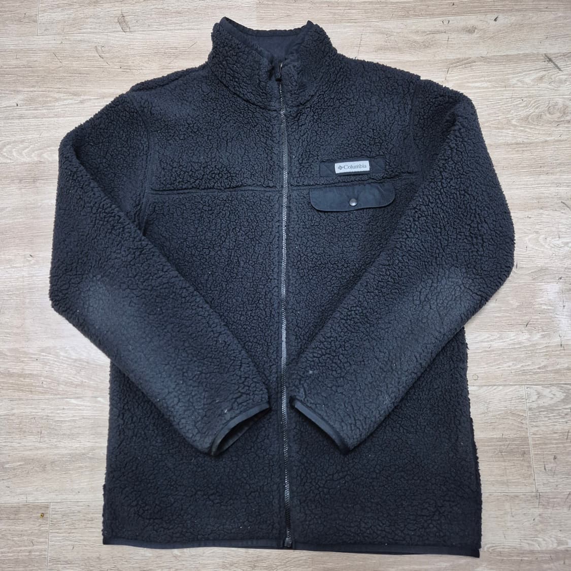 컬럼비아 남성 로고 후리스 자켓 상품이미지1