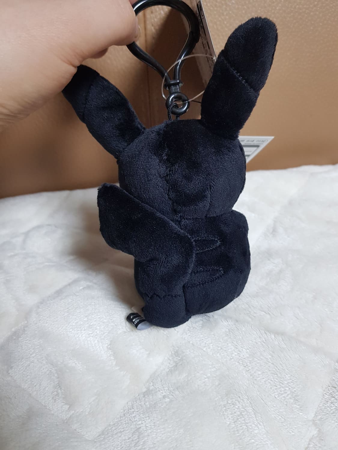 프라그먼트 포켓몬 피카츄 인형 키링 블랙 상품이미지2