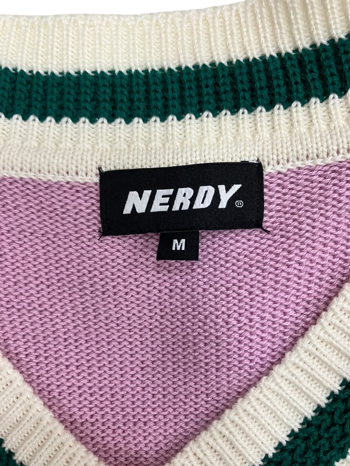 nerdy v넥 니트 베스트 조끼 M 상품이미지4