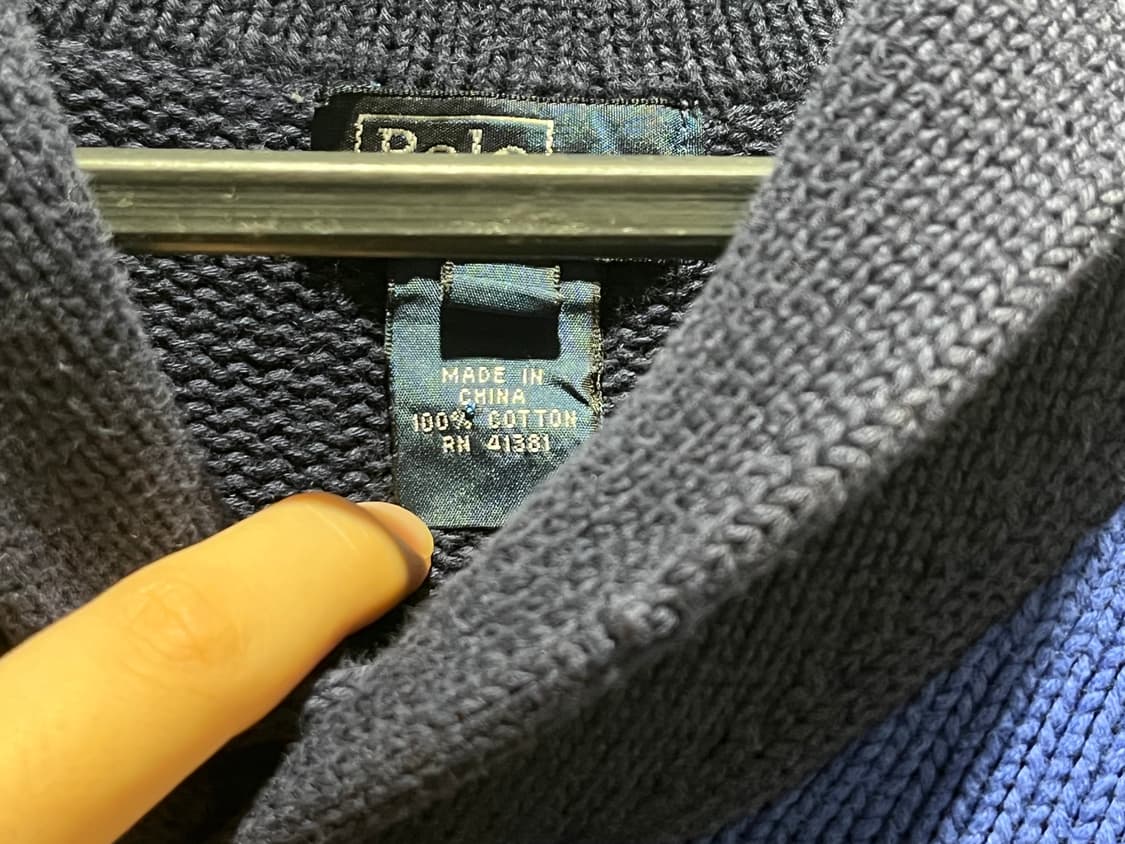 폴로 숄칼라 풀 오버 스웨터  상품이미지2