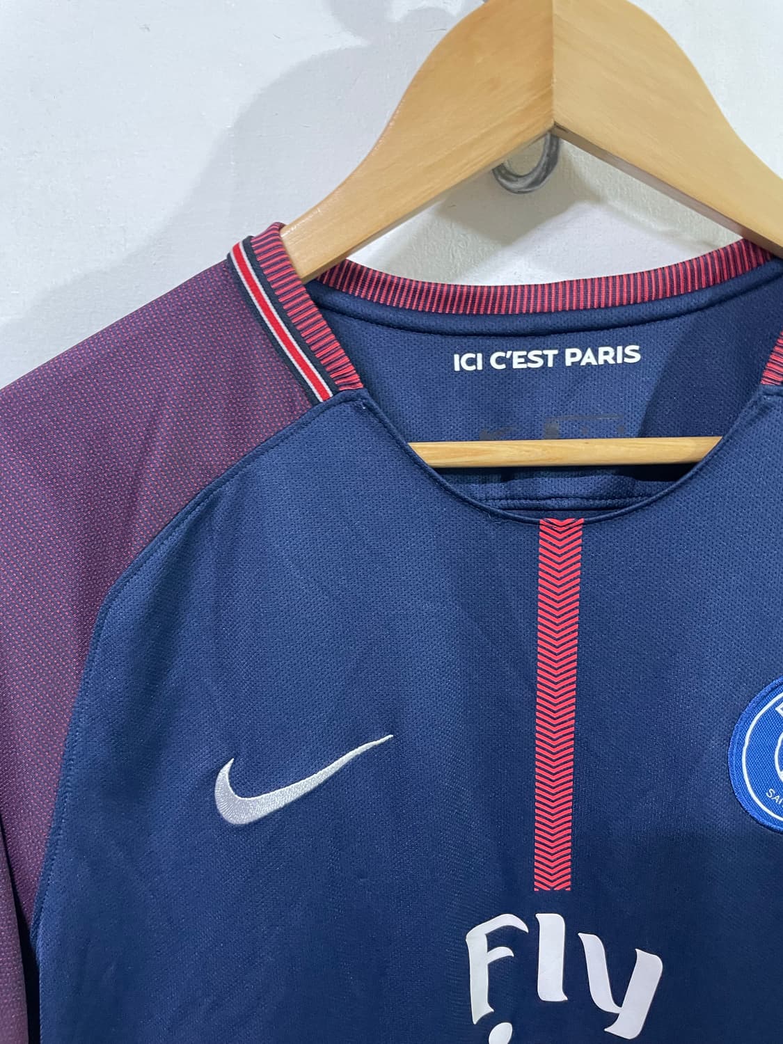 나이키 17-18 PSG 파리생제르망 No.10 네이마르 유니폼 해외 L 상품이미지5