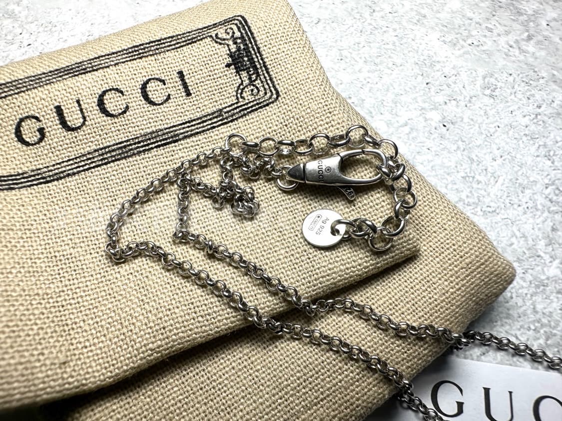 구찌 더블 키 목걸이 풀박스 무료배송 상품이미지8