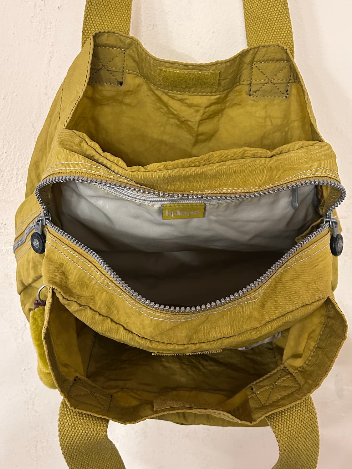 키플링 숄더백 토트백 올리브색 상품이미지7