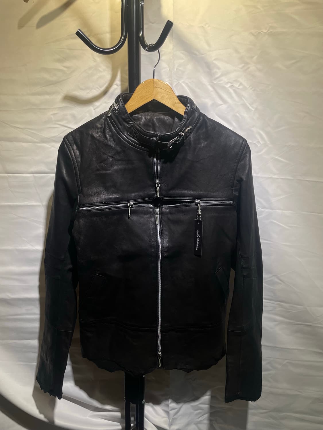 14th addiction cross zip leather 상품이미지7