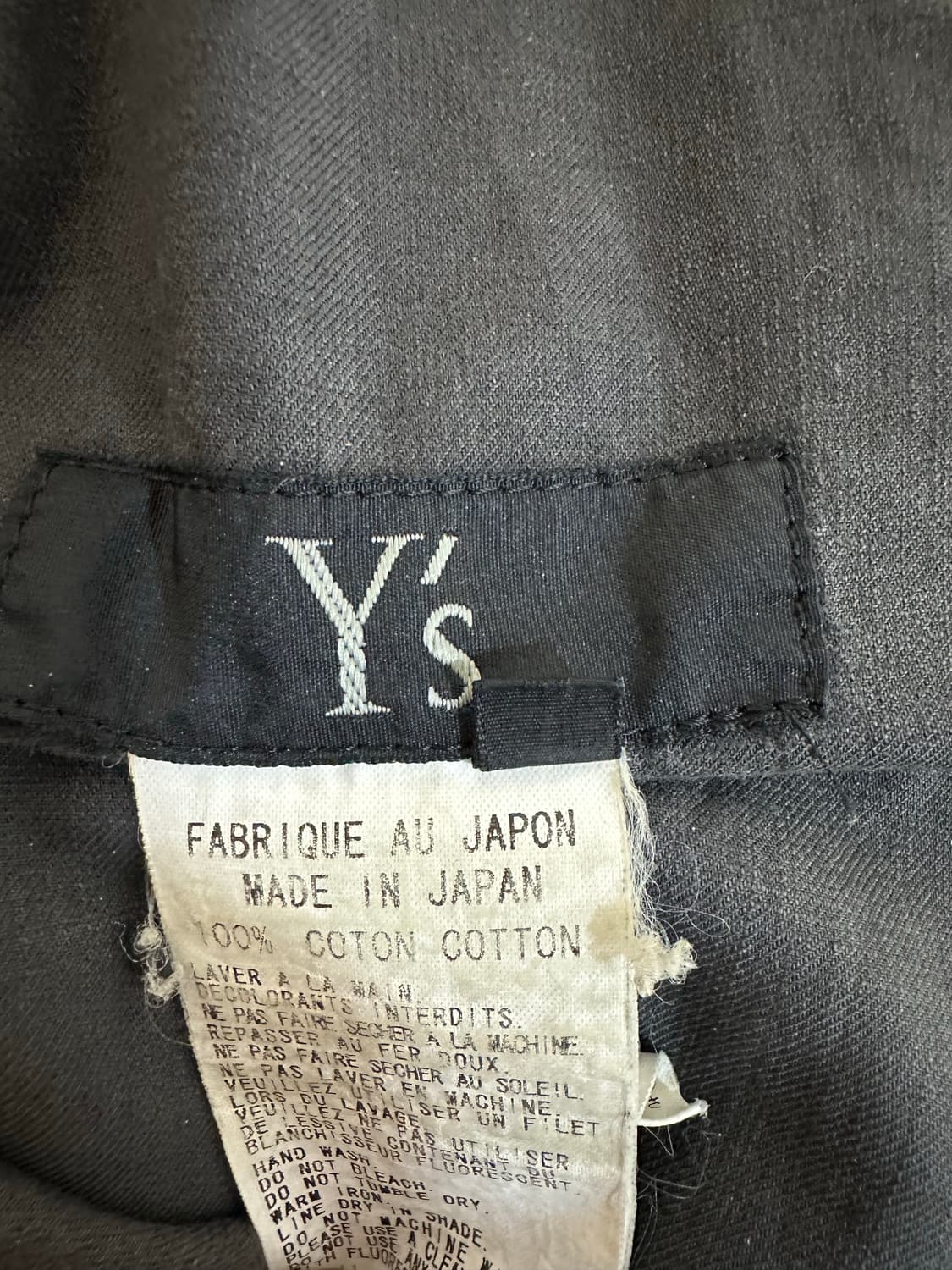 요지야마모토 서스펜더 팬츠 상품이미지5