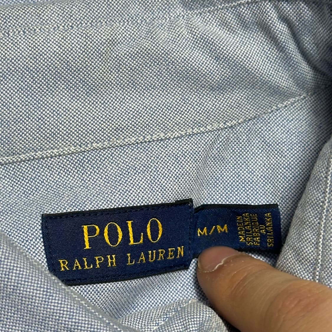 M 폴로랄프로렌 포켓 자수 옥스포드 셔츠  상품이미지4