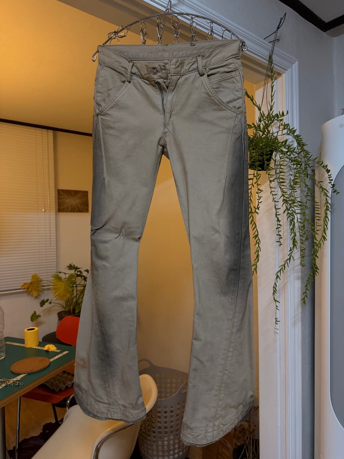 XLIM EP.6 WOMEN 02 TROUSERS sand beige M 상품이미지2