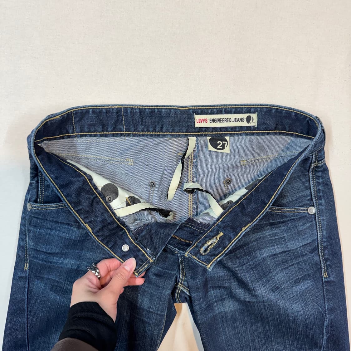 30inch) 리바이스 엔지니어드 진스 부츠컷 데님 청바지 상품이미지8